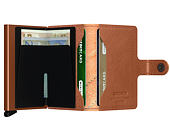 Geldbörse Secrid Miniwallet Stitch Linea Caramello