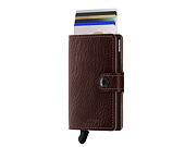 Geldbörse Secrid Miniwallet Veg Espresso Brown