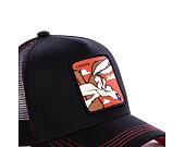 Kappe Capslab - Trucker Looney Tunes - Wile E. Coyote - Black / Red