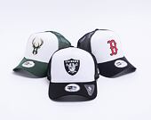 Kappe New Era - NFL Color Block 9FORTY Trucker - Oakland Raiders - Team Color