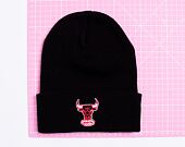 Mütze Mitchell & Ness Chicago Bulls HWC Team Logo Cuff Knit Black