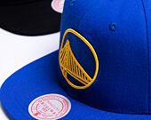 Kappe Mitchell & Ness - Team Ground 2.0 Snapback - Golden State Warriors - Blue
