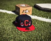 Kappe Adam Wave 59FIFTY MLB “Banned” Cleveland Indians Fitted