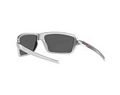 Sonnenbrille Oakley Cables X-Silver w/Prizm Black Polar 0OO9129 91291263