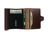 Geldbörse Secrid - Premium Twinwallet Dusk Dark Brown