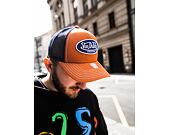 Kappe Von Dutch Boston Trucker Cotton Twill Orange/Navy