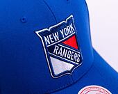 Kappe Mitchell & Ness - Team Ground 2.0 Pro Snapback - New York Rangers - Blue