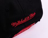 Kappe Mitchell & Ness - NHL Team 2 Tone 2.0 Snapback - Chicago Blackhawks - Black-Red