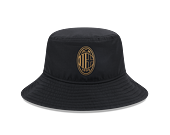 Hut New Era Black Gold Bucket ACMILAN Black