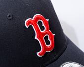 Kappe New Era 9FORTY MLB Team Side Patch Boston Red Sox Navy / Scarlet