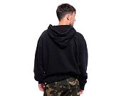 Pullover Brandit Acid Washed Oversized Hoody Black