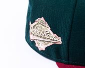 Kappe New Era 59FIFTY MLB "Leaf Drop" WS Patch Atlanta Braves Green / White