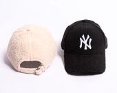 Kappe New Era 9FORTY MLB Teddy - NY Yankees - Black / White