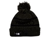 Mütze New Era MLB Jake Cuff Knit - NY Yankees - Olive / Black