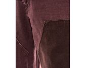 Hose Karl Kani OG Washed Patchwork Carpenter Pants braun/taupe