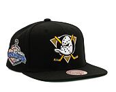 Kappe Mitchell & Ness NHL Top Spot Snapback Anaheim Ducks Black