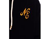 Pullover New Era Script Logo Oversized Hoody - Black / Metallic Gold