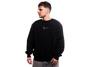 Pullover Karl Kani KK Woven Signature Block OS Crew brown/light yellow/sand