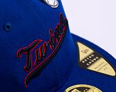 Kappe New Era 59FIFTY MLB Coops Pin Retro Crown Minnesota Twins Cooperstown Team Color