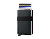Geldbörse Secrid - Bandwallet Tpu Black-Ochre