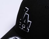 Kappe New Era - 9FORTY Pop Outline - LA Dodgers - Black / White