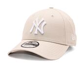 Kappe New Era - MLB Essential 9FORTY - NY Yankees - Stone / White