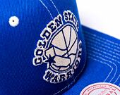 Kappe Mitchell & Ness Contrast Natural Snapback Hwc Golden State Warriors Blue