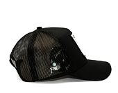 Kappe Capslab Trucker - Warner Bros - Rick and Morty - Schwarz / Metallic