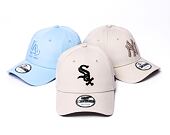 Kinder Kappe New Era 9FORTY Kids MLB League Essential Chicago White Sox - Stone / Black
