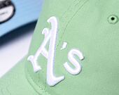 Kappe New Era 9TWENTY MLB League Essential Oakland Athletics - Green Fig / White