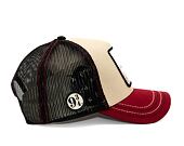 Kappe Capslab Harry Potter Trucker - Hogwarts Express - Stone / Scarlet Red