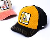 Kappe Capslab Tom and Jerry Trucker - Victorious Corduroy Jerry - Yellow / Black