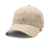 Damen Kappe New Era 9FORTY Womens MLB Mono - NY Yankees - Stone