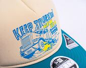 Kappe New Era 9FIFTY Retro Crown American New Era - Turquoise / Ivory