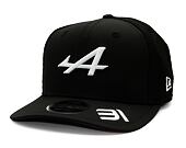 Kappe New Era - 9FIFTY Pre-Curved - Black - Alpine F1 - Black