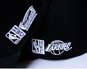 Kappe Mitchell & Ness - NBA Glow Up Classic Red - LA Lakers - Black