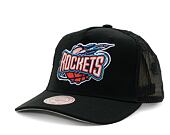 Kappe Mitchell & Ness - NBA Monogram Trucker Hwc Houston Rockets Black