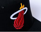 Kappe Mitchell & Ness - NBA Monogram Trucker Miami Heat Black