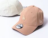 Kappe New Era - 9FORTY Summer Washed - LA Dodgers - Camel / Off White