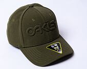 Basecap Oakley 6 Panel Stretch Hat geprägt