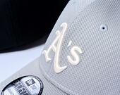 Kappe New Era - 9FORTY Pivot Knit - Oakland Athletics - Graphite