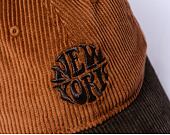 Damen Kappe New Era - 9TWENTY Womens Cord - Dark Brown / TPN