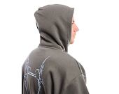 Pullover Karl Kani Small Signature Tribal OS Full Zip Hoodie anthracite