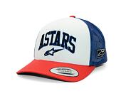 Kappe Alpinestars - Dunker Trucker - White/Red/Blue