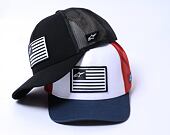 Kappe Alpinestars - Flag Snapback - White/Navy/Red