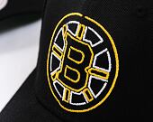 Kappe Mitchell & Ness - Neon Logo Pro Snapback - Boston Bruins - Black