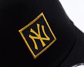 Kappe New Era - 9FORTY A-Frame MLB Metallic Patch - NY Yankees - Black / Gold