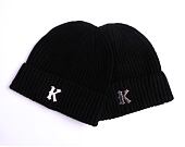Mütze Karl Kani K Silver Pin Beanie black
