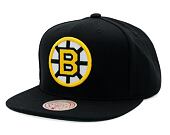 Kappe Mitchell & Ness - Conference Patch Snapback Vntg - Boston Bruins - Black