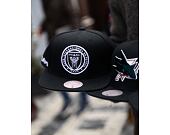 Kappe Mitchell & Ness - Evergreen Black White Snapback - Inter Miami Cf - Black